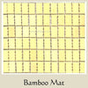 Bamboo Summer Mat