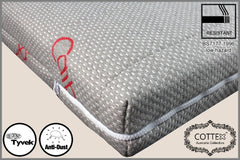 Cottex® EMMAS CARBON F1 Ultra-Thin Charcoal Mattress