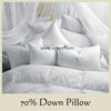 70% Down Pillow