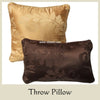 Damsk Throw Pillow